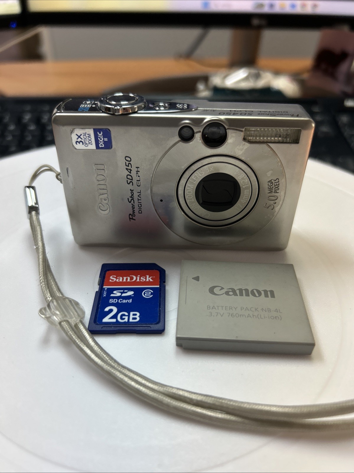 Canon PowerShot SD450 camera from BeyondContent inventory