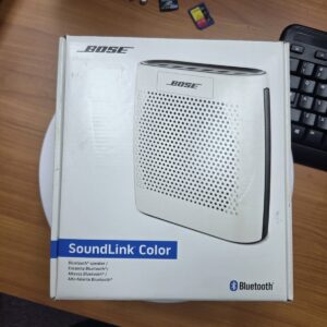Bose Soundlink Color Portable Bluetooth Speaker Model 415859 White Functional
