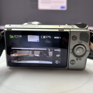 Sony Alpha NEX-5T 16.1MP Digital Camera - 32GB SD, Battery, Case - Tested Works