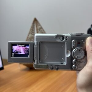 Canon PowerShot A80 Digital Camera Parts or Repair *Defect lens*
