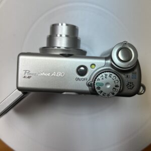 Canon PowerShot A80 Digital Camera Parts or Repair *Defect lens*