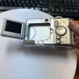 Canon PowerShot A80 Digital Camera Parts or Repair *Defect lens*