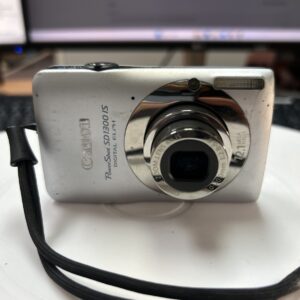 Canon PowerShot SD1300 IS 12.1MP 4x Zoom Image Stabilization Silver - Working