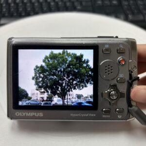 Olympus Stylus Tough-6020 14.0MP Digital Camera Blue - TESTED & Working