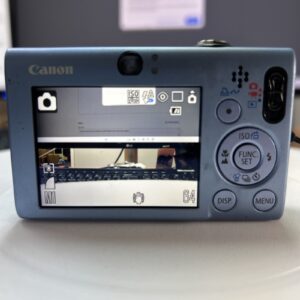 Canon PowerShot Blue SD1100 IS 8.0MP Digital ELPH Camera W Battery Tested Works