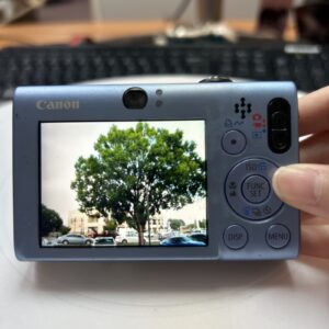 Canon PowerShot Blue SD1100 IS 8.0MP Digital ELPH Camera W Battery Tested Works