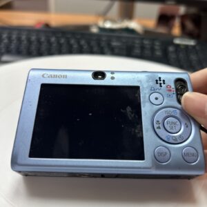 Canon PowerShot Blue SD1100 IS 8.0MP Digital ELPH Camera W Battery Tested Works