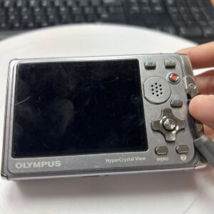 Olympus Stylus Tough-6020 14.0MP Digital Camera Blue - TESTED & Working