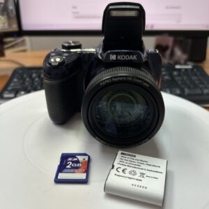 Kodak PIXPRO AZ528 16.0MP Digital Camera - Blue 52x Optical Zoom Tested Works