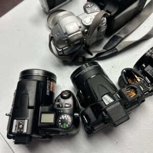 Lot 11 of Canon Sony Nikon Fujifilm Olympus Cameras - Untested