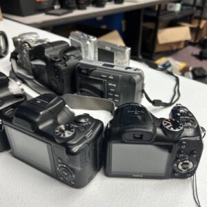 Lot 11 of Canon Sony Nikon Fujifilm Olympus Cameras - Untested